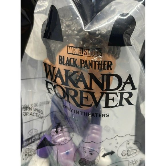 Fast Food McDonald’s Toy Marvel Studios Wakanda Forever Happy Meal Toy #1589 - Picture 3 of 6